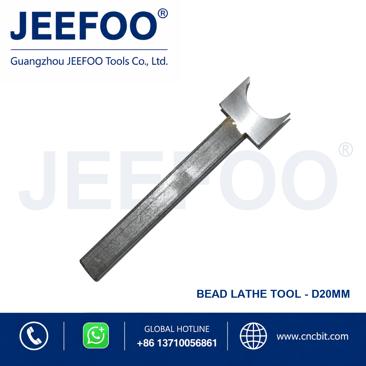 20MM high speed steel bead cutter for smooth round bead making