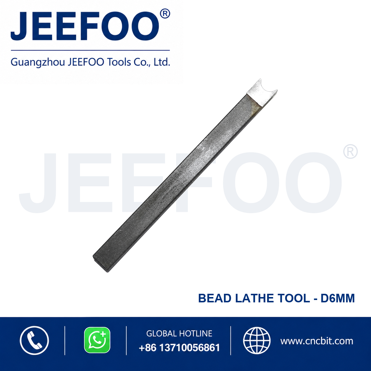 6MM multi-size carbide bead cutter for smooth round bead making