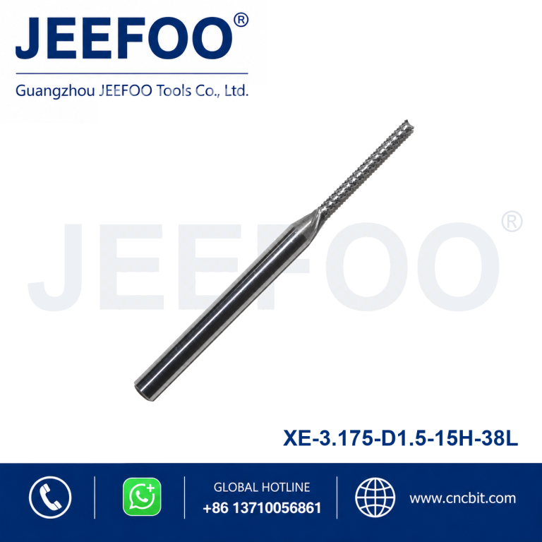 XE 3.175xd1.5x15Hx38L PCB Router Bit