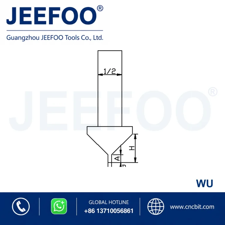 WU Soft & Hard Package Chamfering Engraving Bit product image